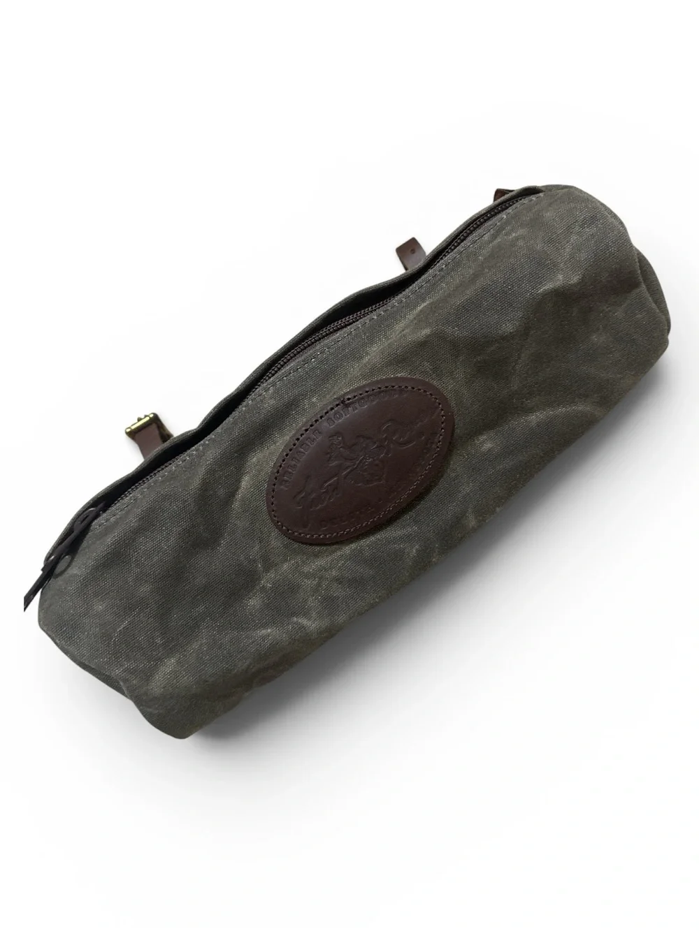 FROST RIVER Sawbill Trail Handlebar Bag - Waxed Canvas & Leather $70 Retail NWOT